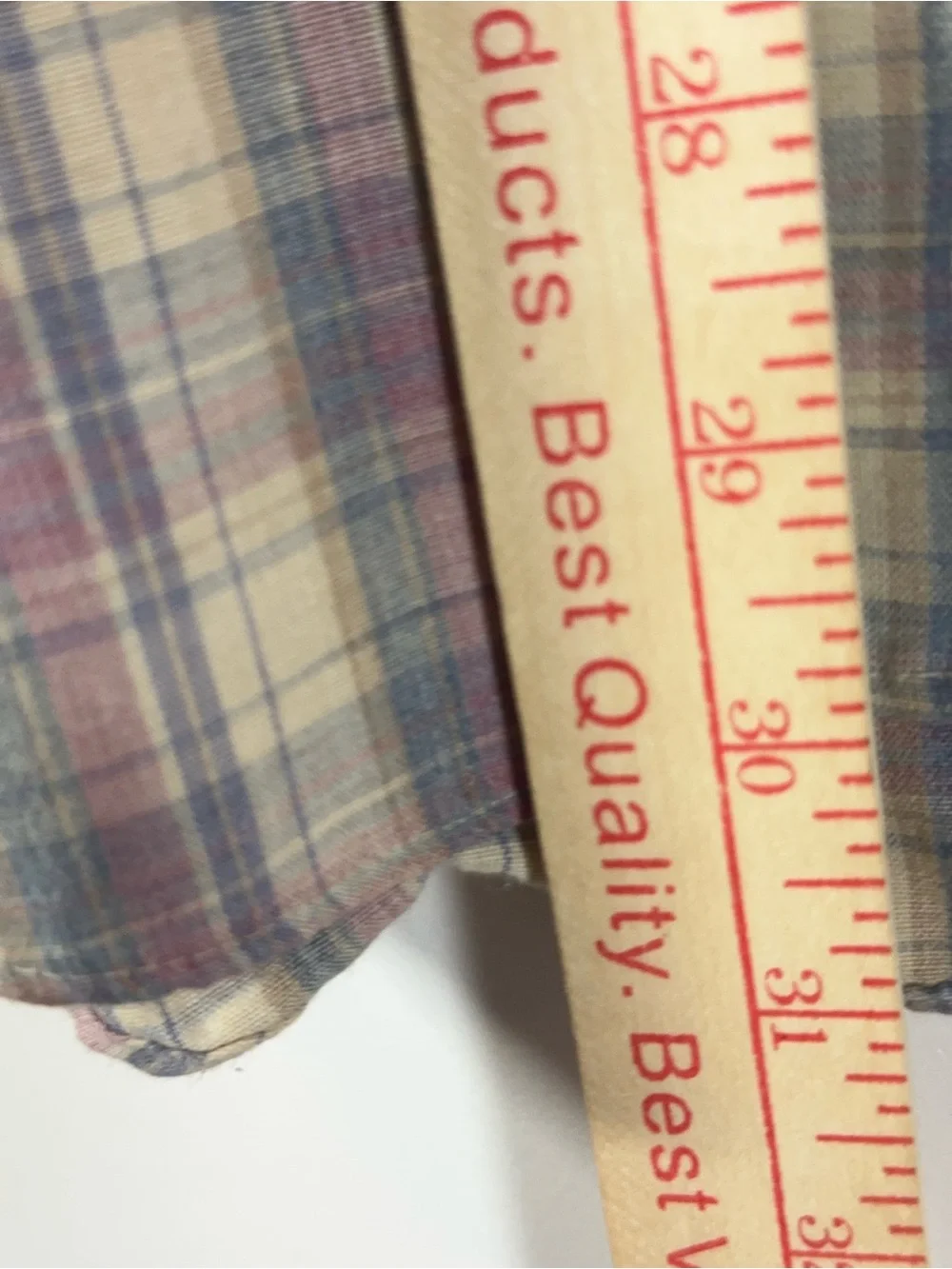 Levi’s Western Shirt Men’s Medium Vintage 90s Pearl Snap Pastel Plaid